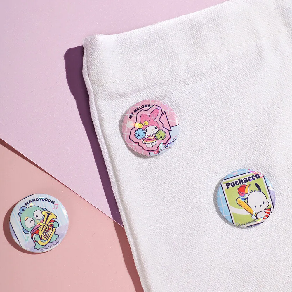 Sanrio Sports Time Laser Badge Set