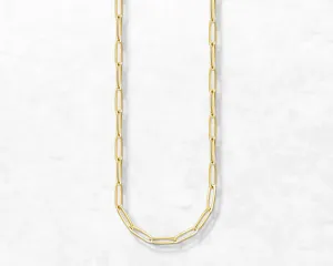 Seductive Yellow Gold Charm Necklace