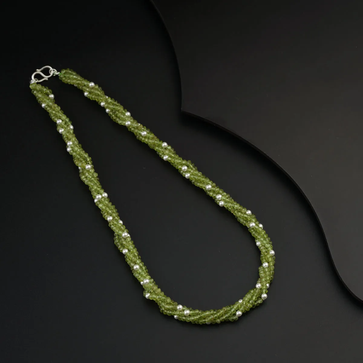 Semi Precious Peridot Necklace