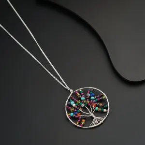 Semi Precious Tree of Life Necklace