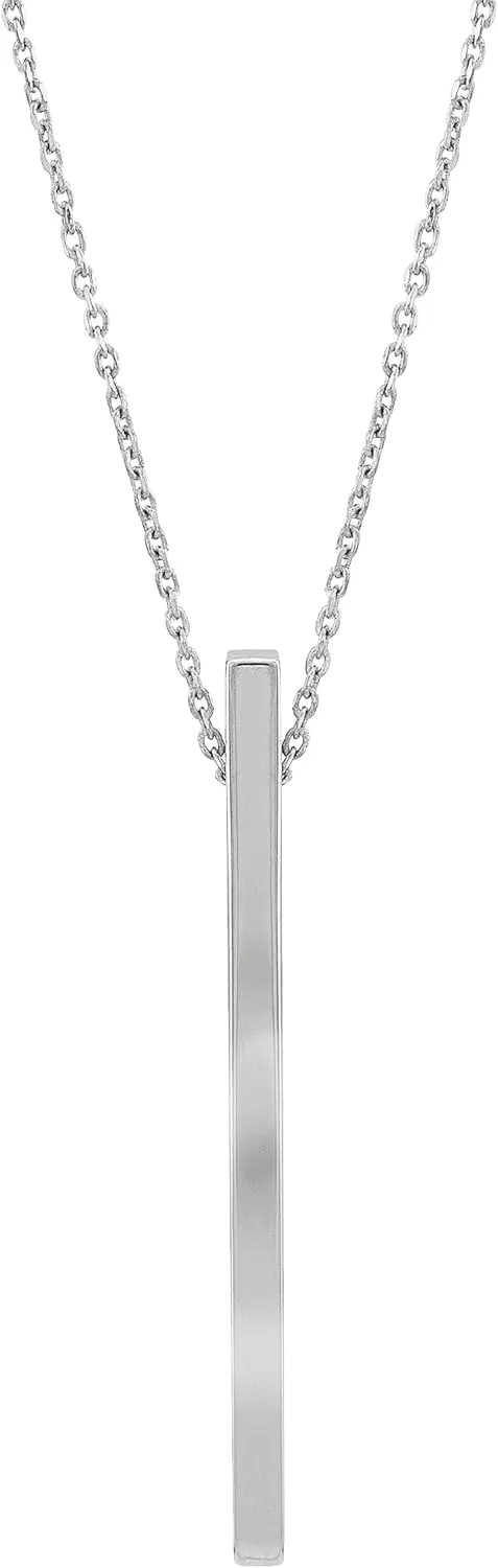Silpada 'Minimalist' Vertical Bar Pendant in Sterling Silver