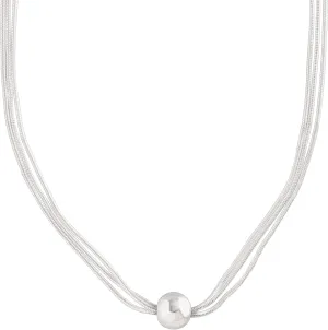 Silpada 'Thoreau' Multi-Strand Bead Necklace in Sterling Silver,