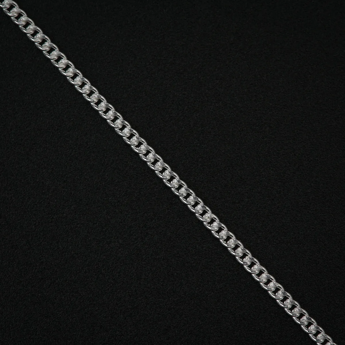 Silver Charm Chain Necklace