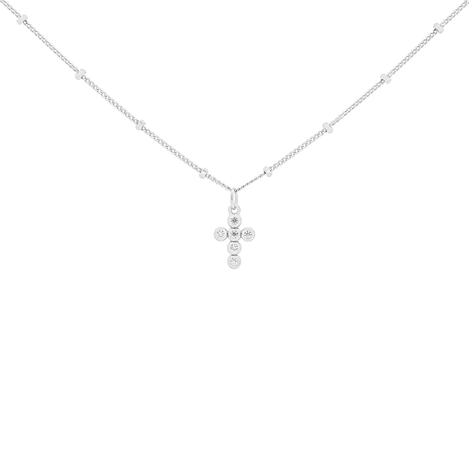 Silver Faith Necklace