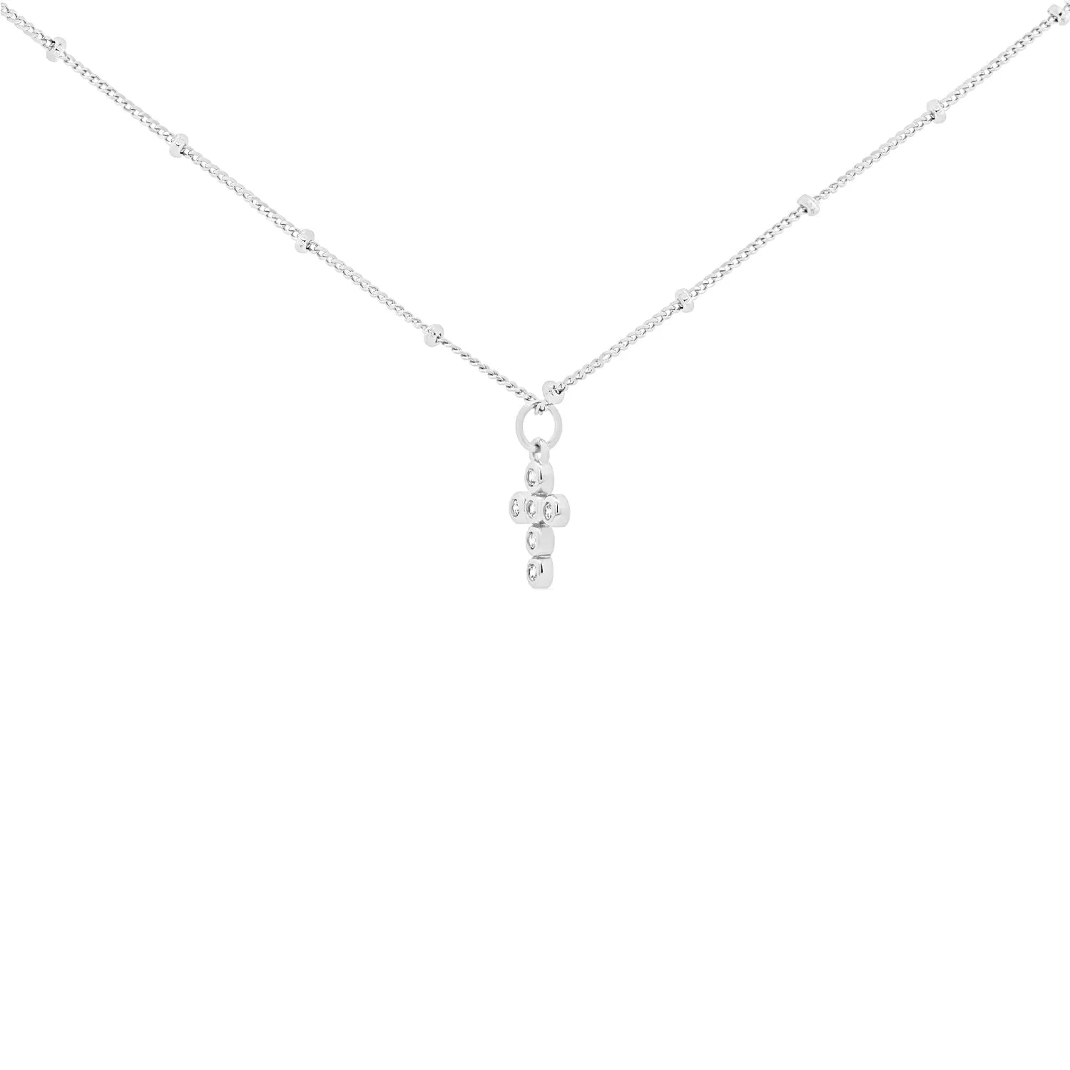Silver Faith Necklace