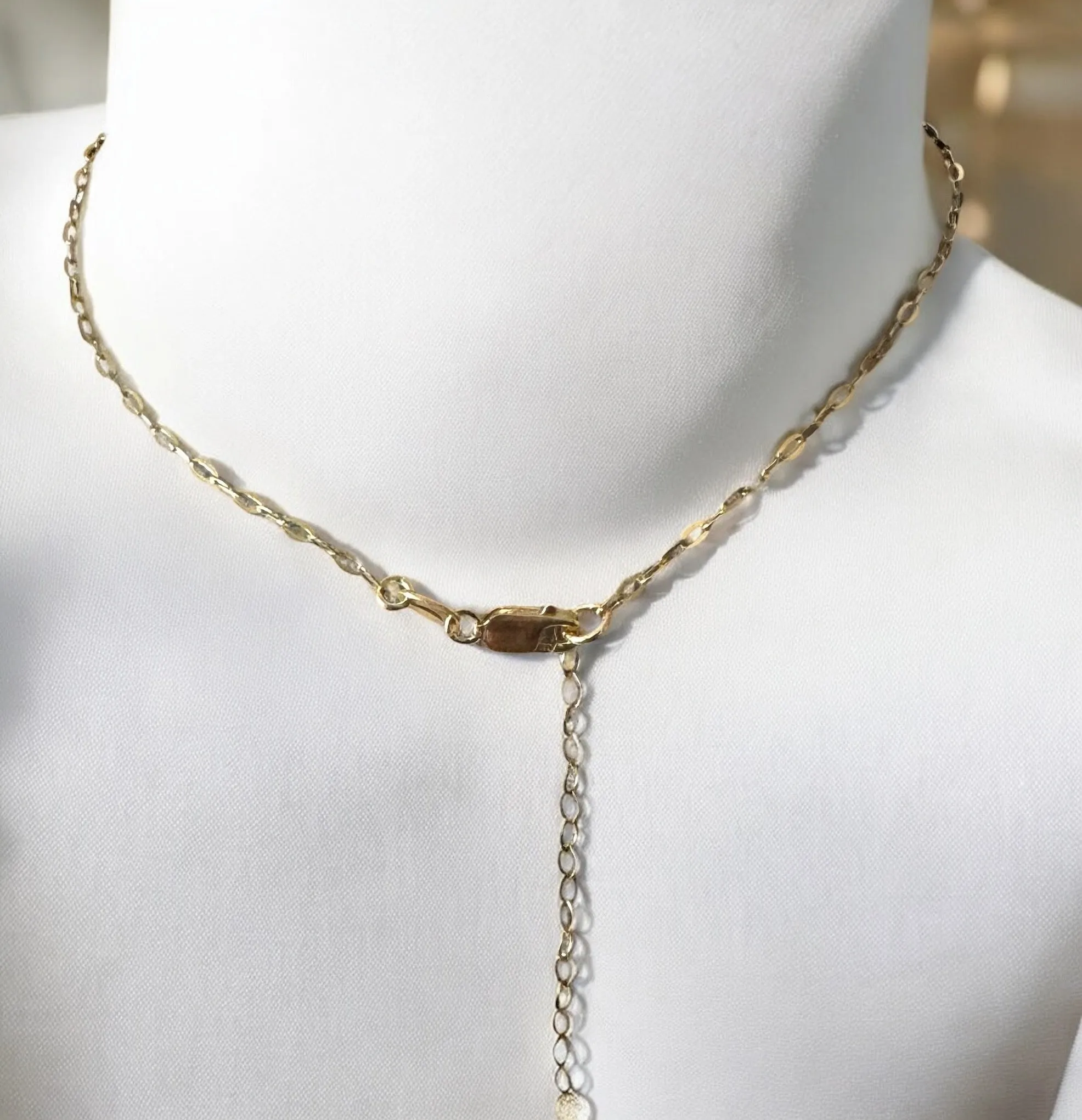 Single Zirconia Necklace