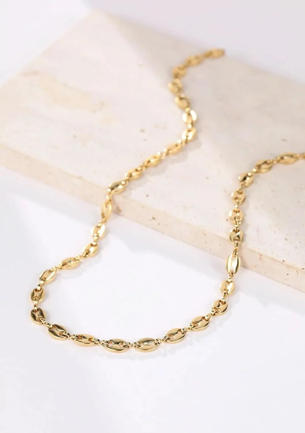 S.J JEWELRY Women Simple Delicate Full Moon 14K Gold Plated/Rose Gold/Silver Plated Layered Pendant Handmade Star Chokers Necklaces