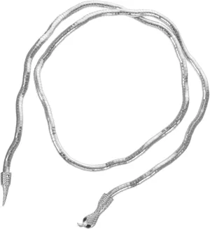 Snake Necklace Women's Fashion Jewelry Bendable Snake Adjustable Fashion Statement