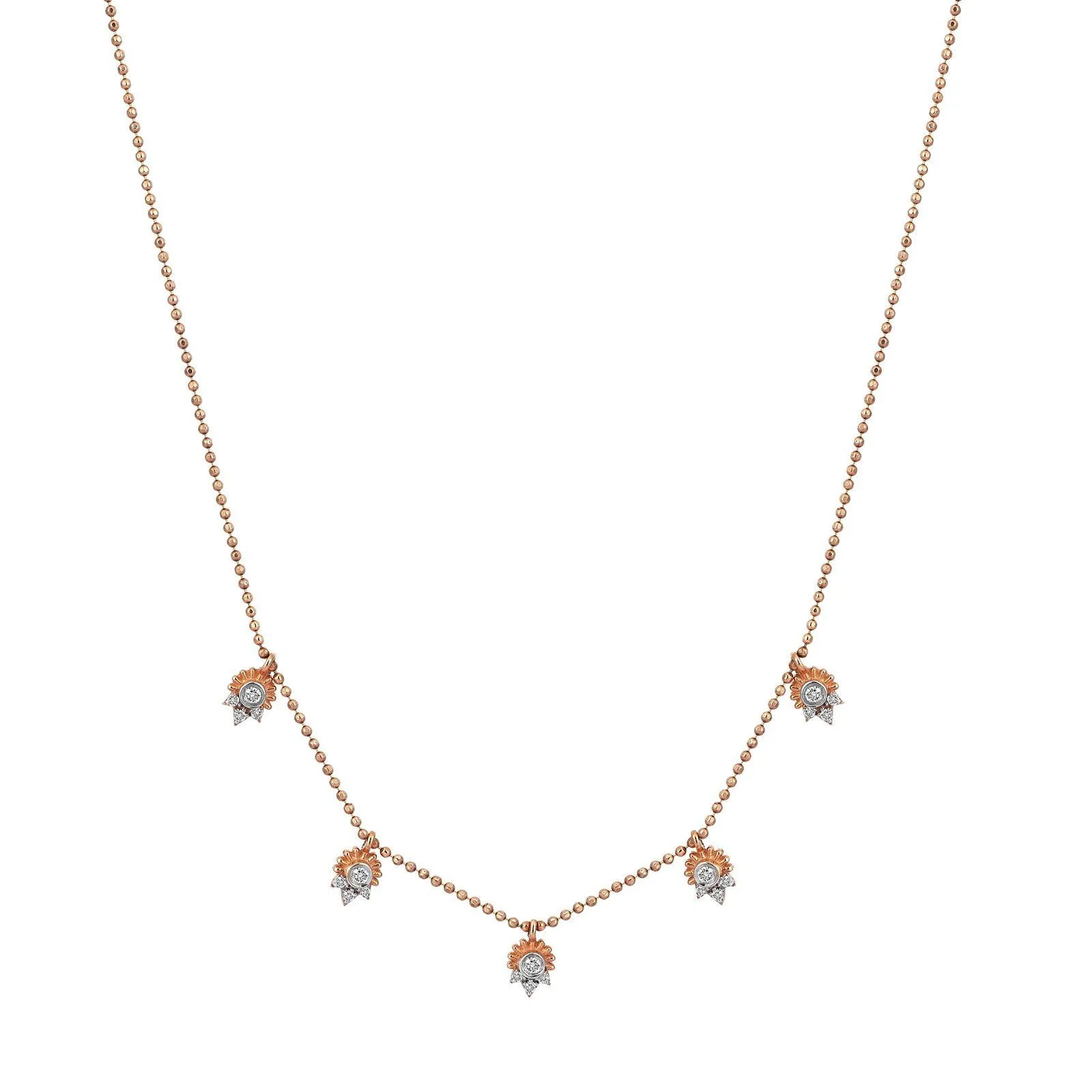 Spike Solitaire Top Top Zincir Kolye