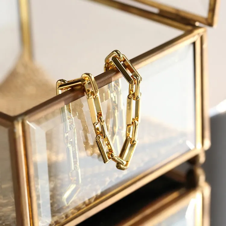 Square Splicing Chain Necklaces
