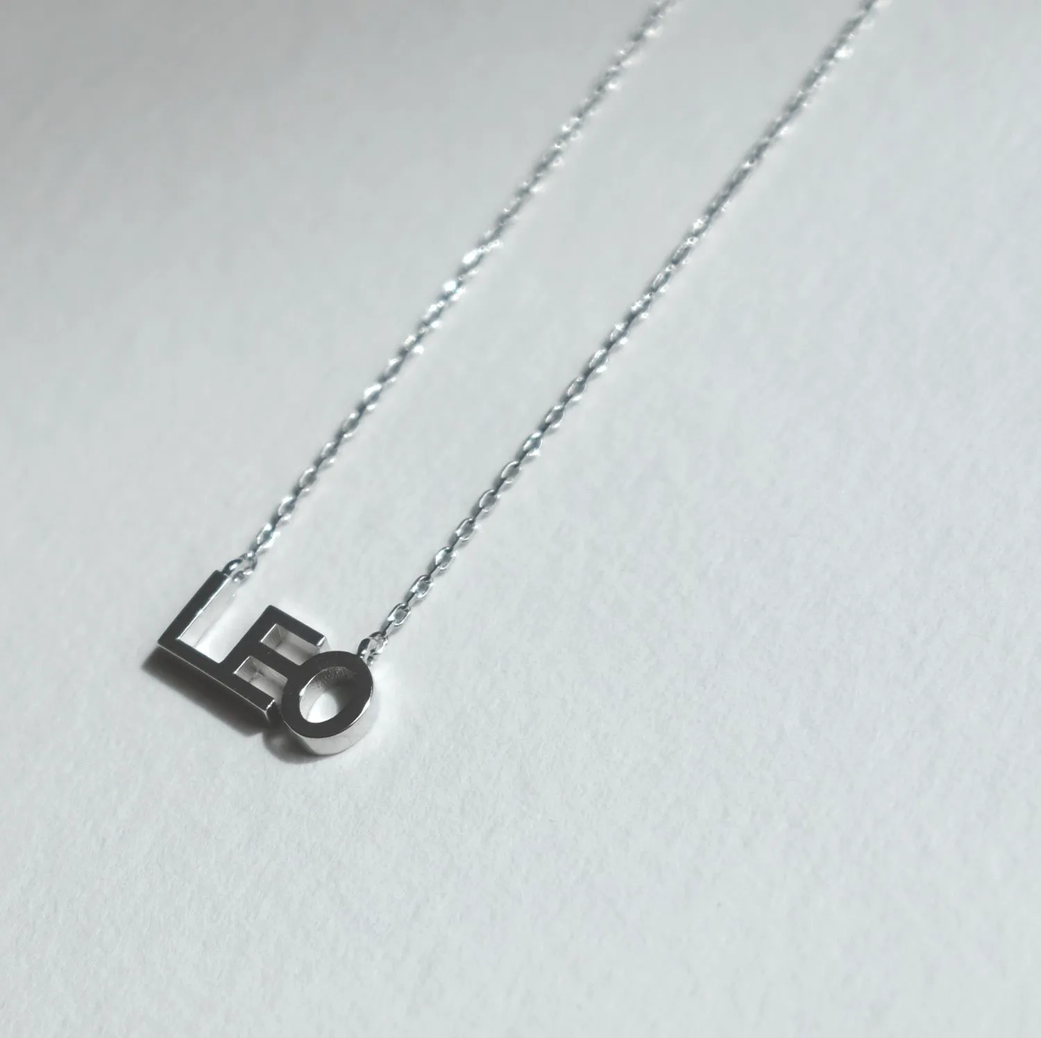 Star Sign Word Necklace