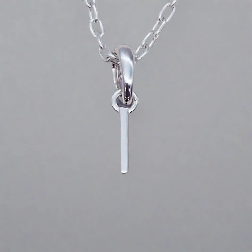 Sterling Silver Initial Necklace
