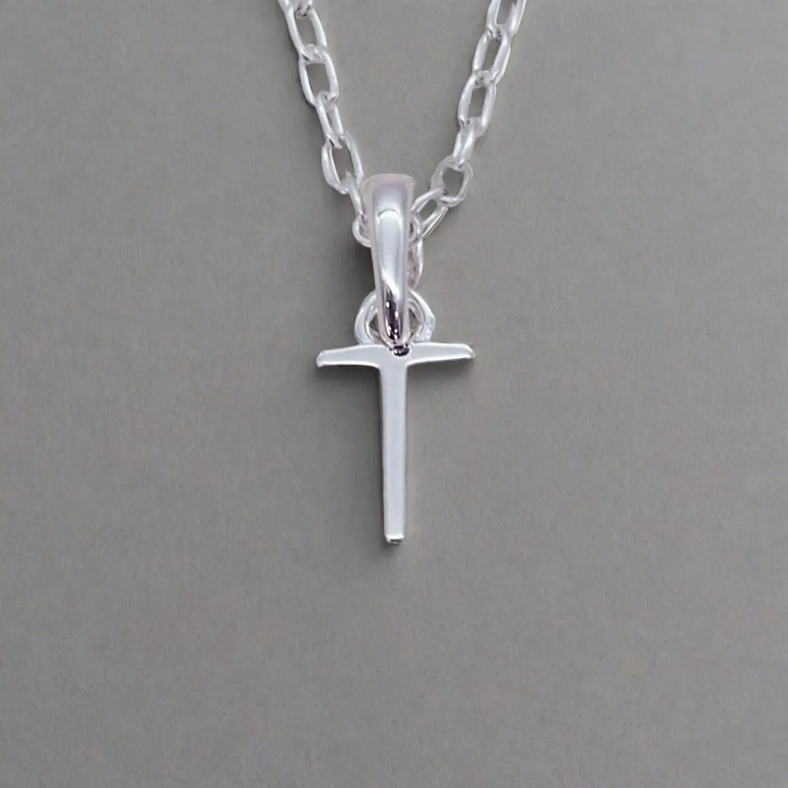 Sterling Silver Initial Necklace