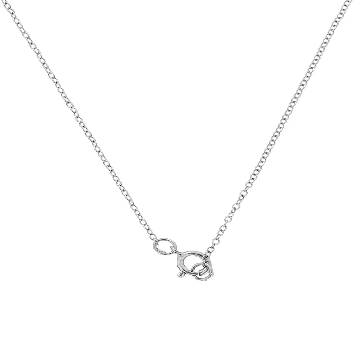 Sterling Silver Red Crystal Cross Pendant