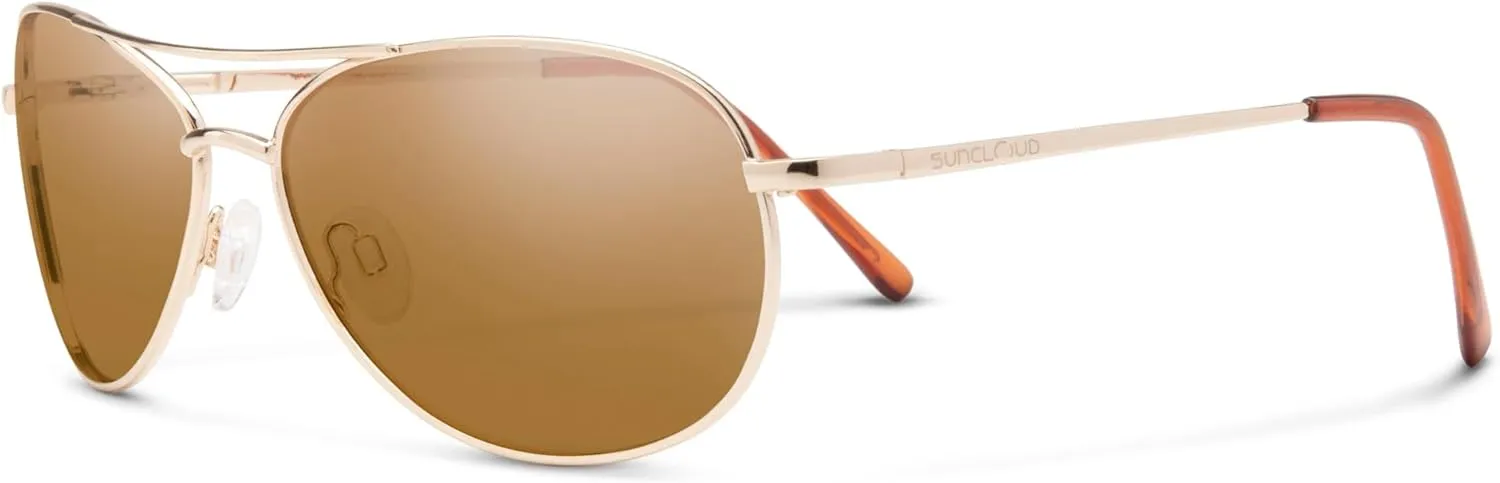 Suncloud Patrol Polarized Sunglasses  100% UV Protection  Comfortable Fit, Trendy Design  for Men & Women