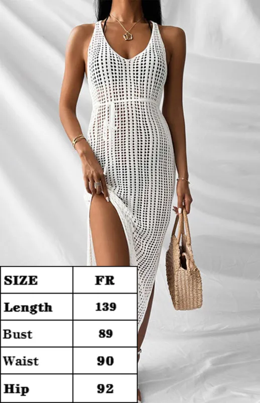 Sweetheart Neckline Bikini Cover Up - Elegant Beachwear Coverups