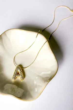 The Bubble Letter Necklace