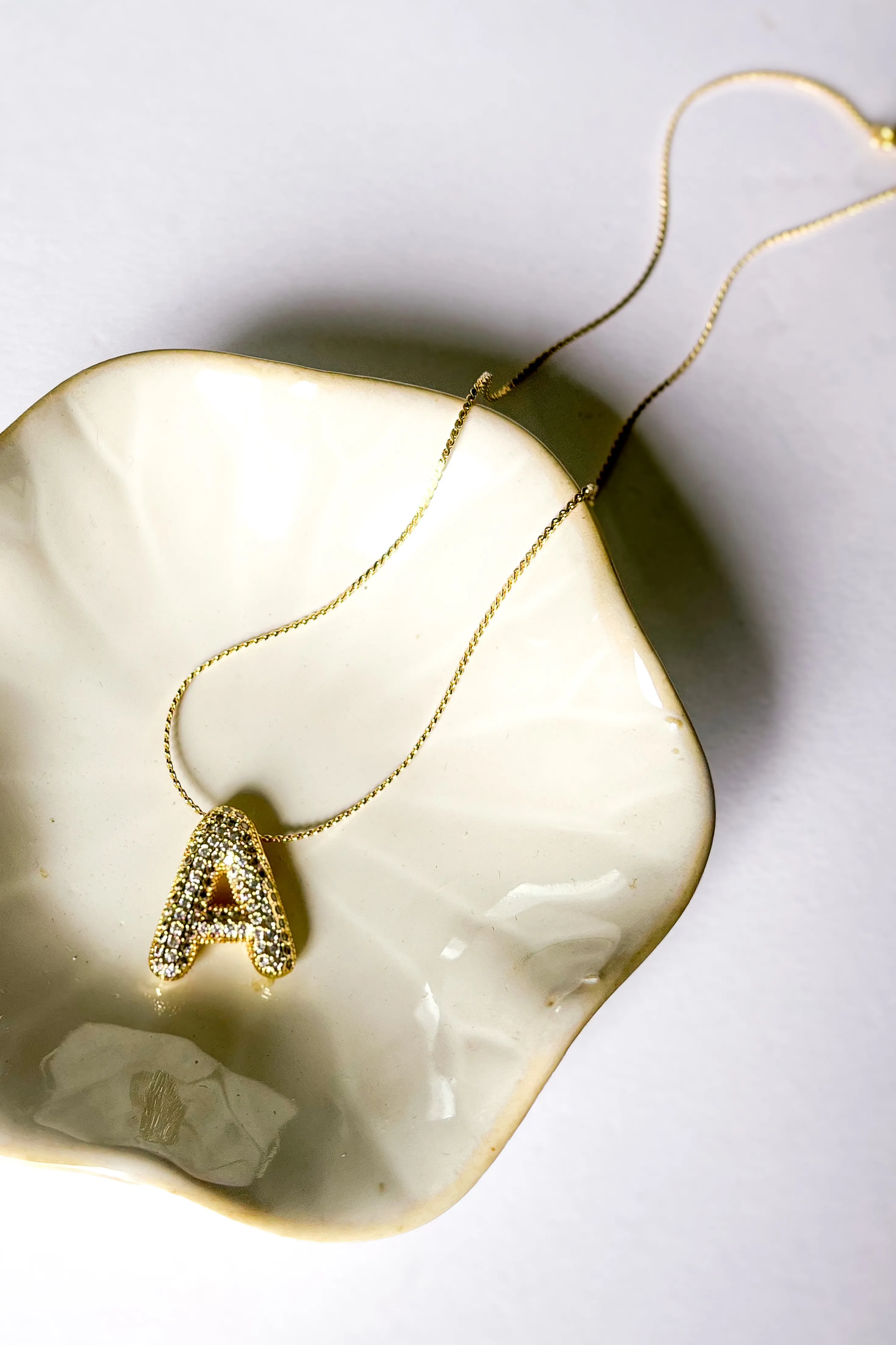 The Bubble Letter Necklace