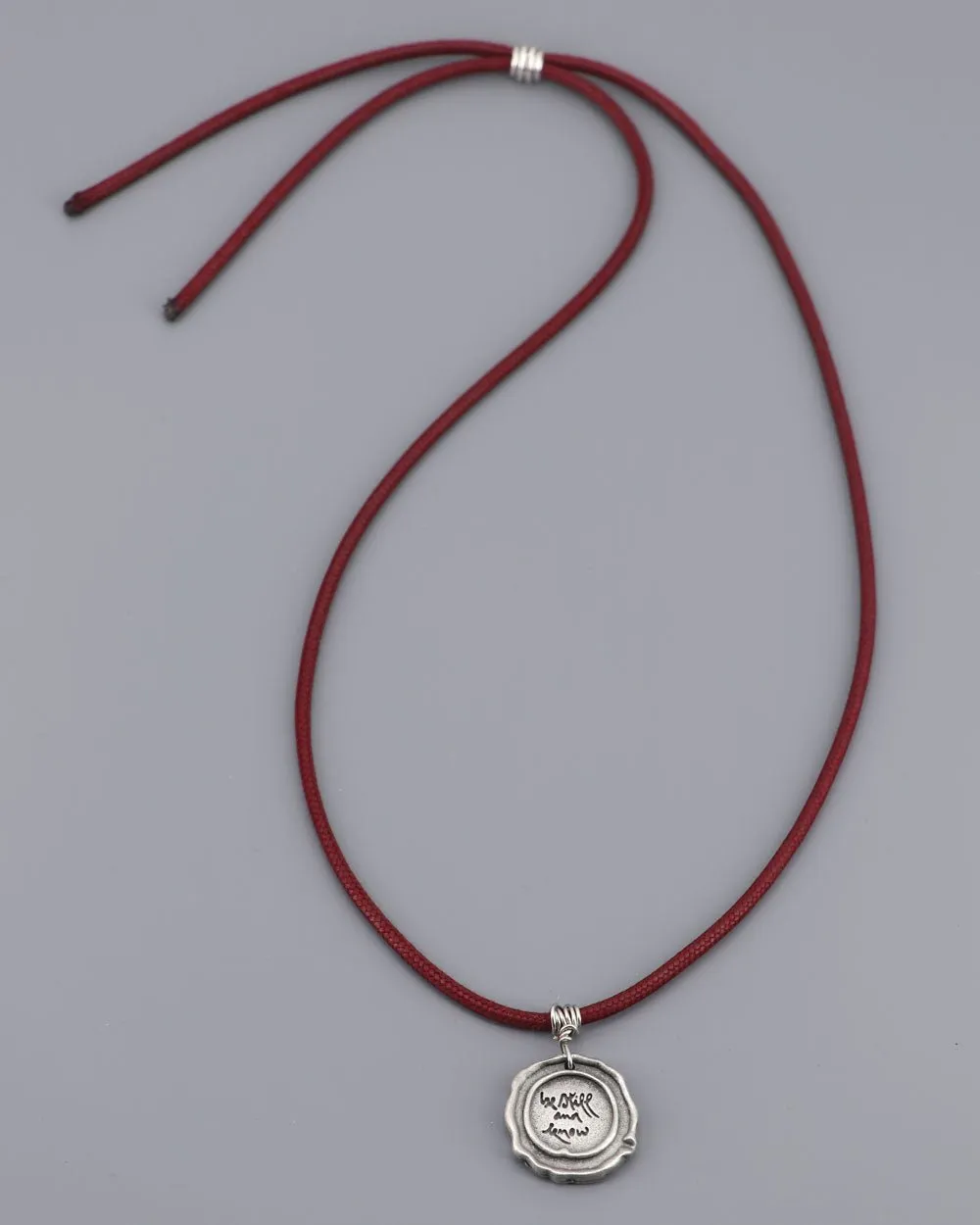 Thich Nhat Hanh Be Still and Know Pendant Necklace