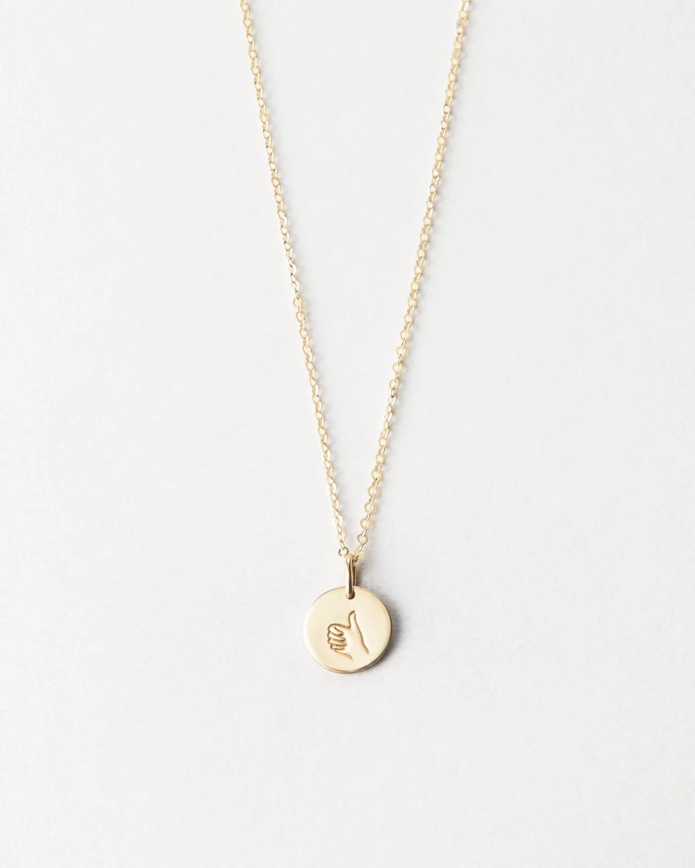 Thumbs Up Necklace