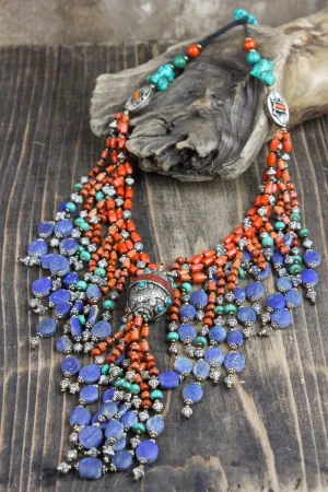 Tibetan Necklace of Deep Reflection