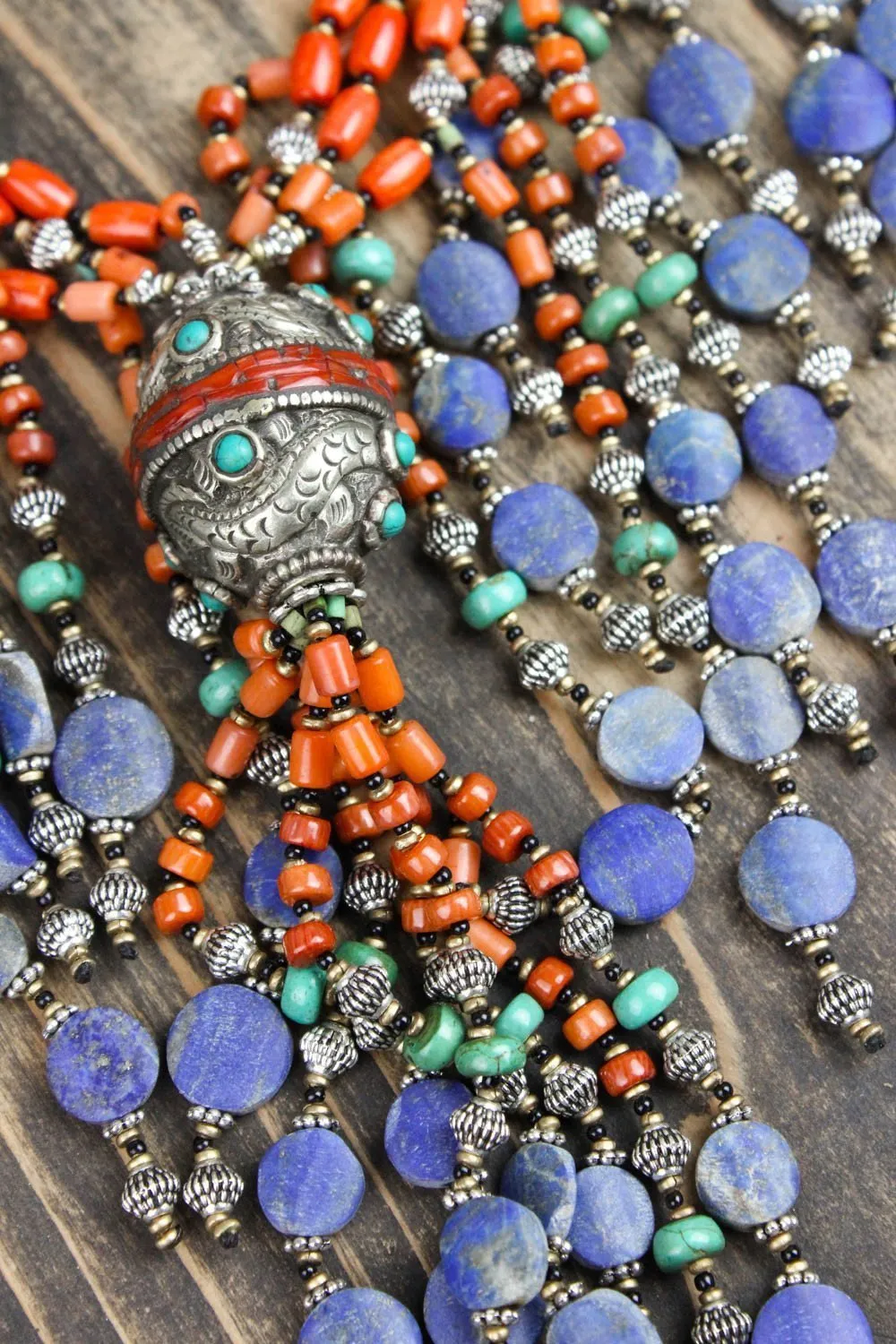 Tibetan Necklace of Deep Reflection