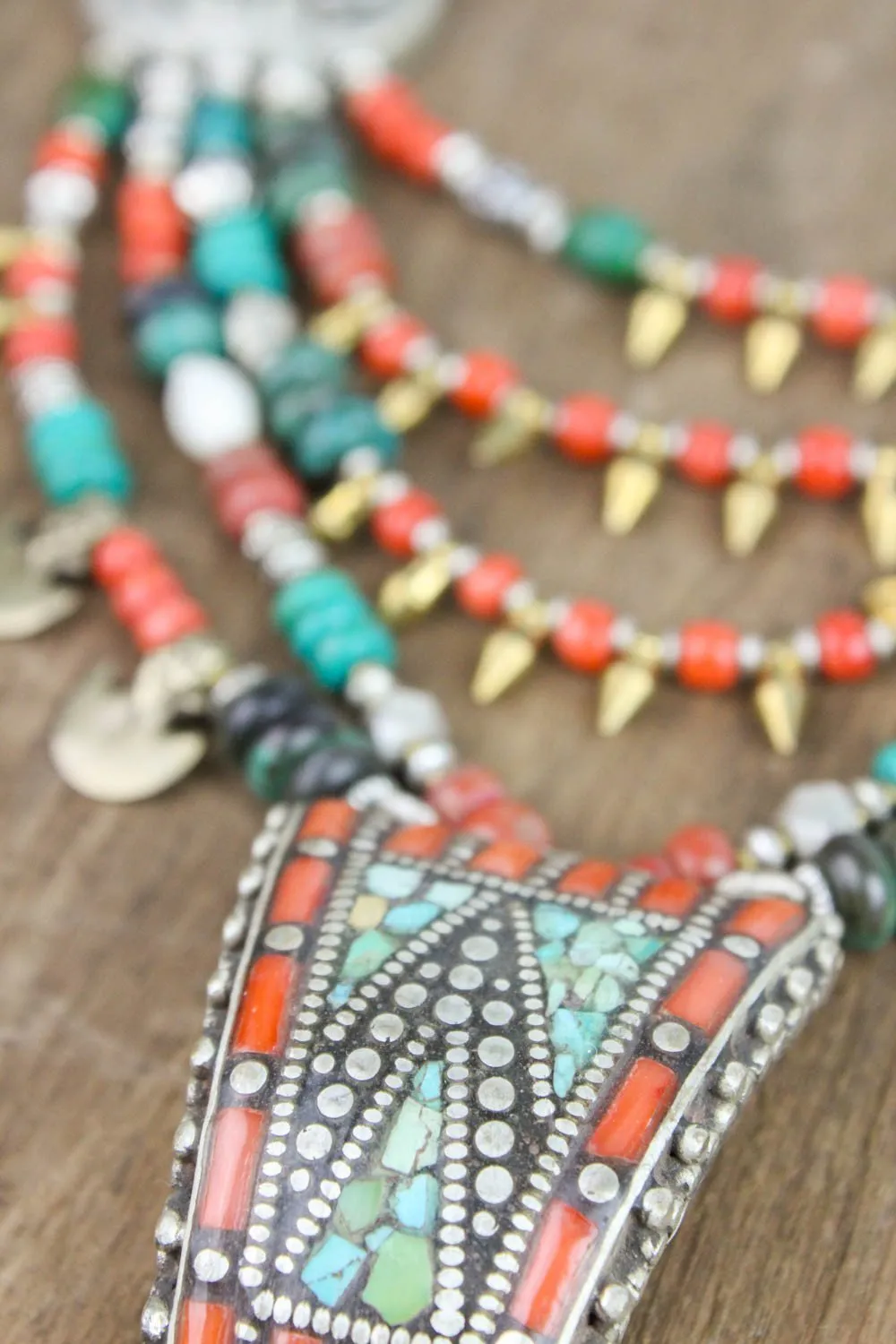 Tibetan Necklace of Good Fortune