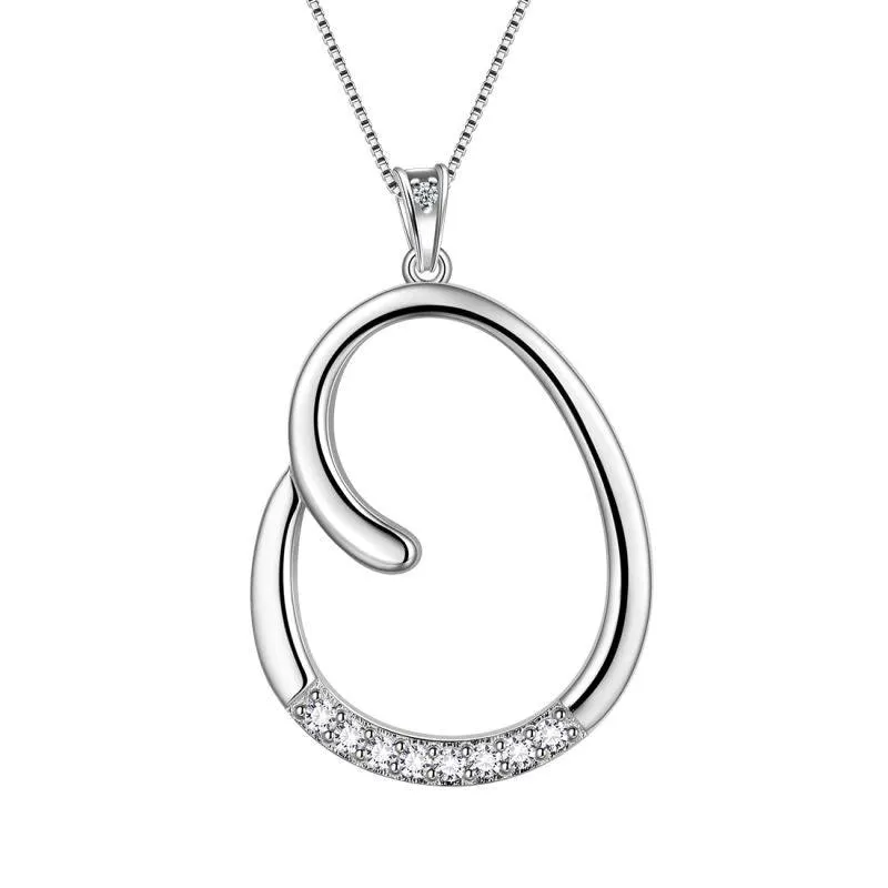 Tokyo Mart Letter Initial O Necklaces Pendant Women Girls Name Jewelry Gift 925 Sterling Silver