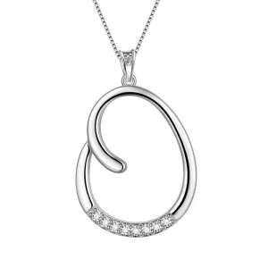 Tokyo Mart Letter Initial O Necklaces Pendant Women Girls Name Jewelry Gift 925 Sterling Silver