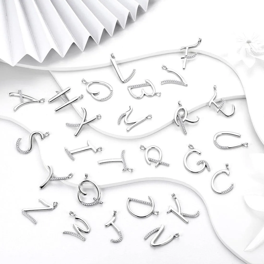 Tokyo Mart Letter Initial T Necklaces Pendant Women Girls Name Jewelry Gift 925 Sterling Silver