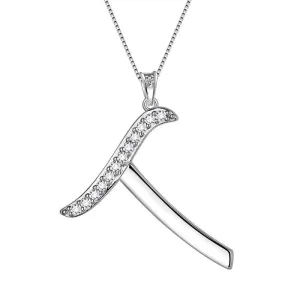 Tokyo Mart Letter Initial T Necklaces Pendant Women Girls Name Jewelry Gift 925 Sterling Silver