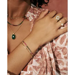 Tourmaline Bracelet - Gold