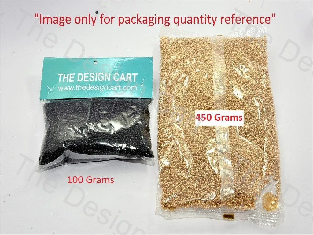 Transparent Luster Maroon Round Rocailles Seed Beads (Wholesale)