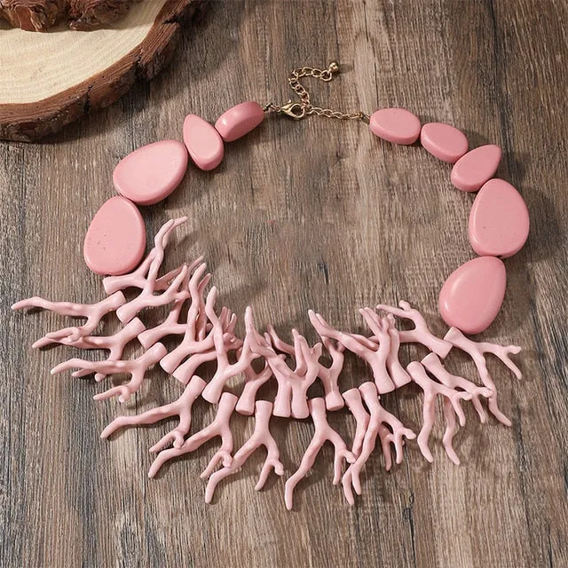 Trendy Vintage Beaded Chain Bohemian Necklaces
