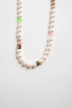 TRIN-KET | MIXED PEARL CHOKER NECKLACE