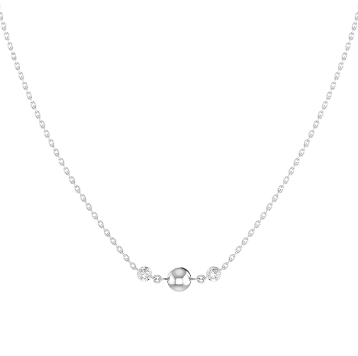 Triplet nude necklace