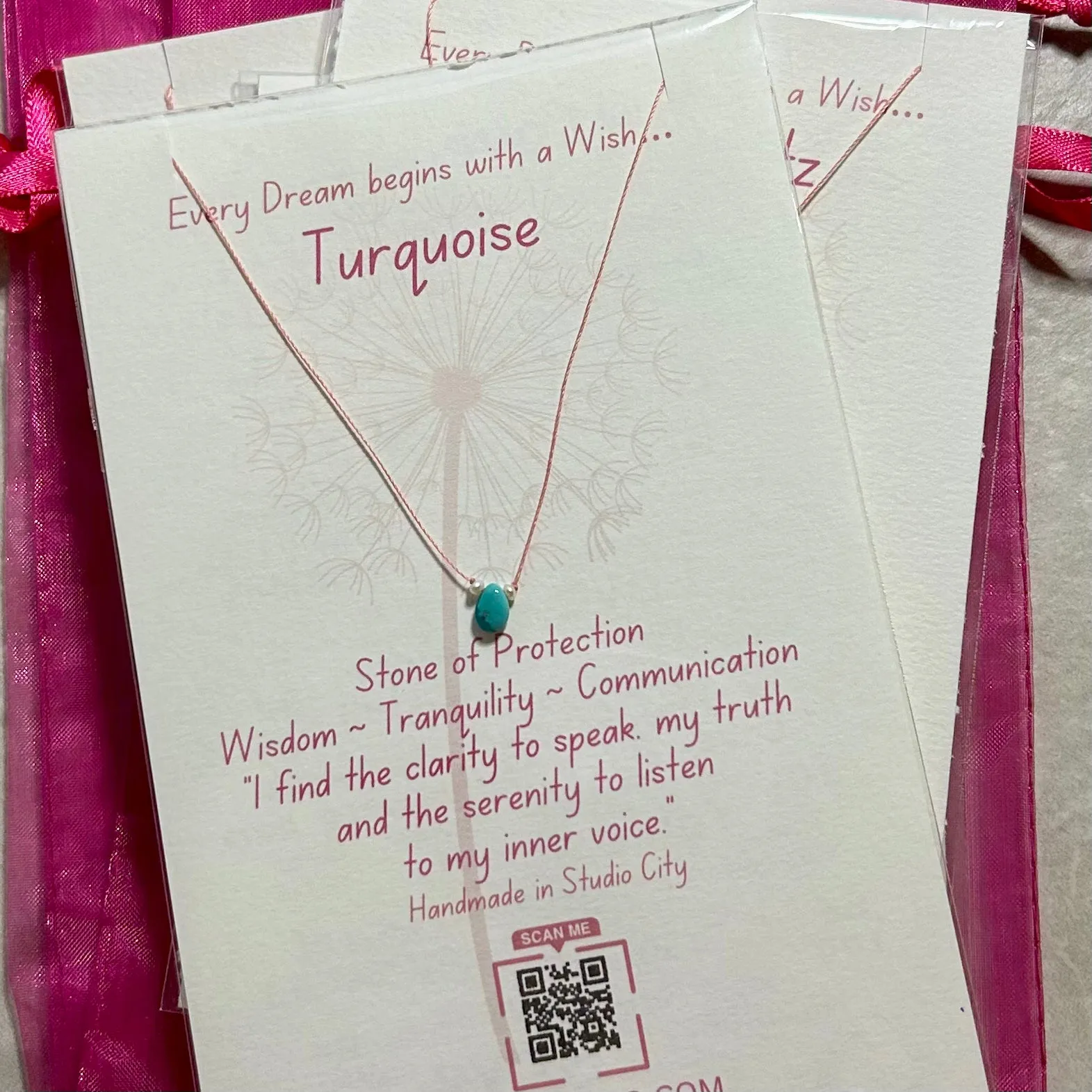 Turquoise Wish Necklace