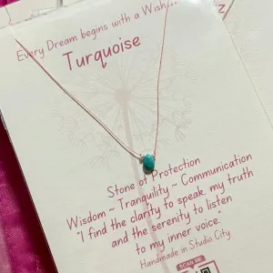 Turquoise Wish Necklace