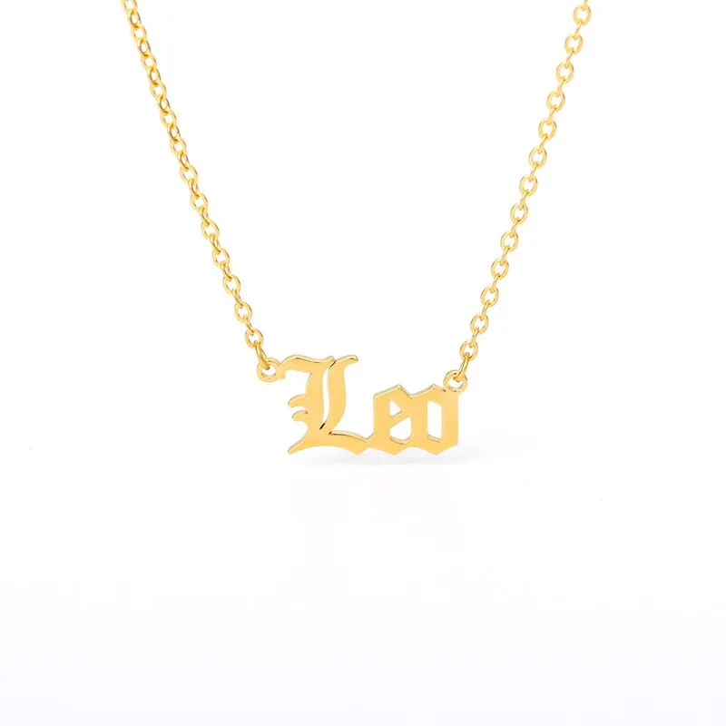 Twelve Constellation Statement Necklaces