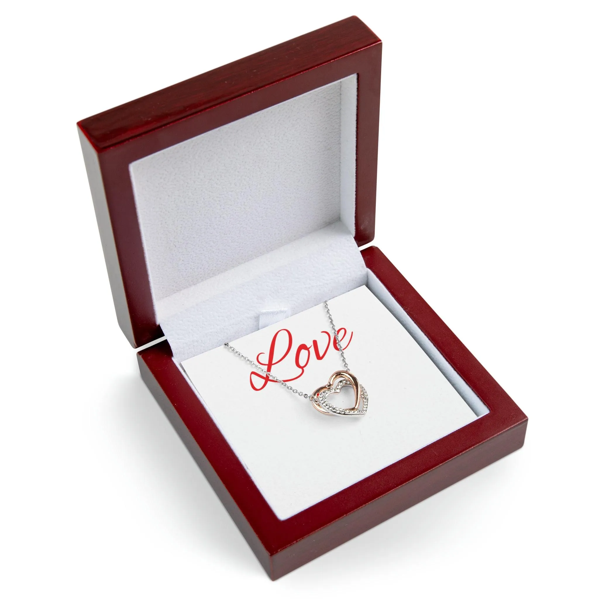 Twin Hearts Necklace