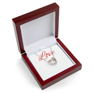 Twin Hearts Necklace