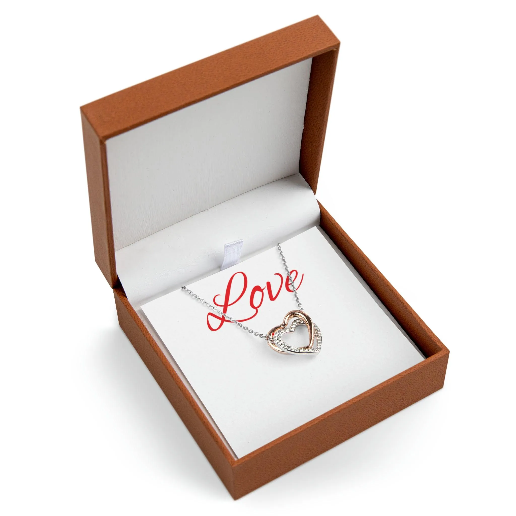 Twin Hearts Necklace