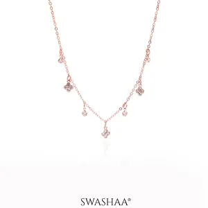 Vara Rosegold Plated Choker