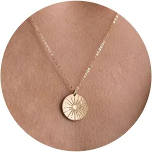 VRIUA Gold Necklace for Women - 14K Gold Plated Dainty Italian Horn Star of David Butterfly Sun Lotus Volleyball Baseball Cowboy Boots Necklace Jewelry Everyday for Women