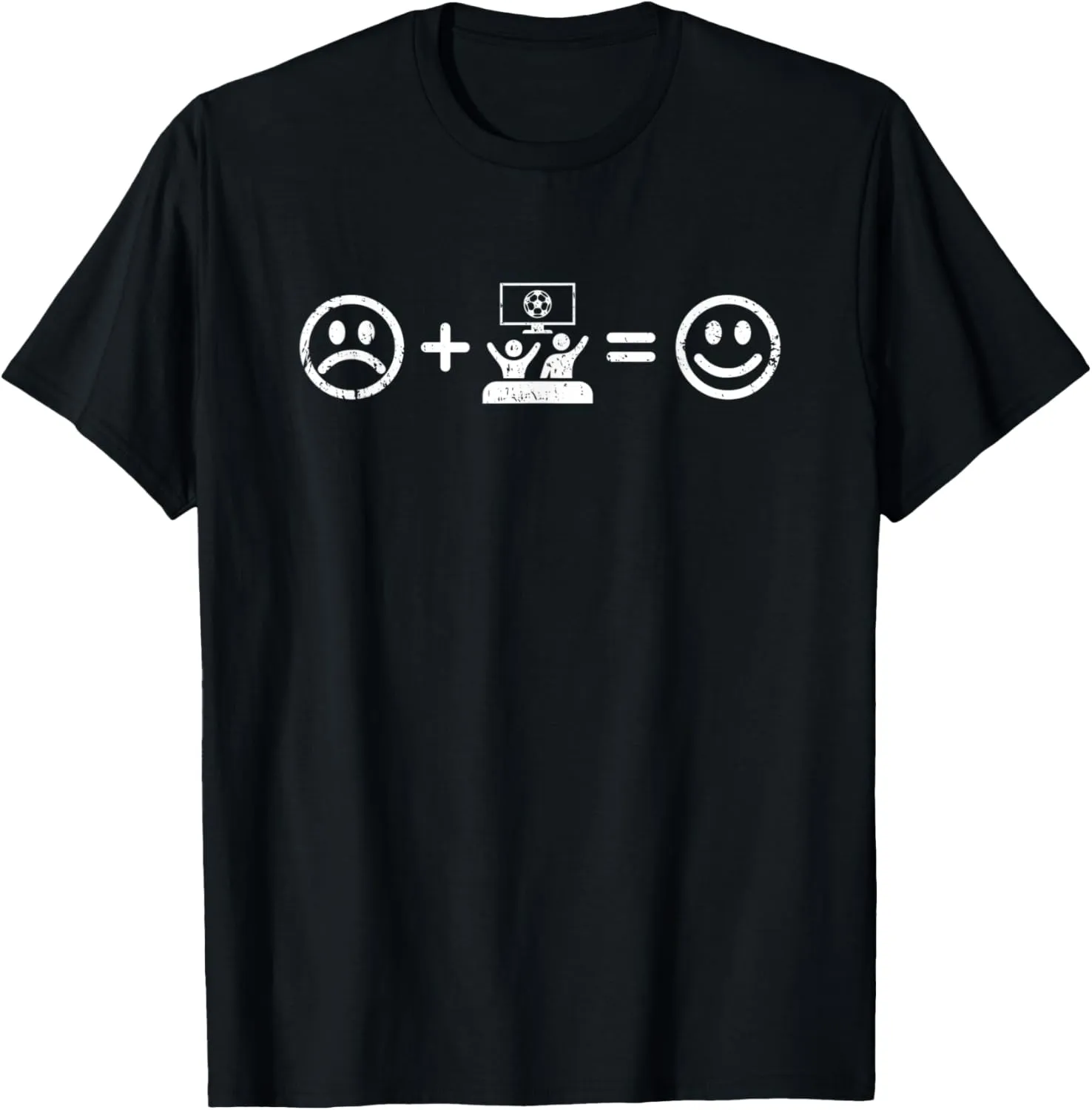 Watching Sports Makes Happy Funny Gift Watching Sports Lover T-Shirt