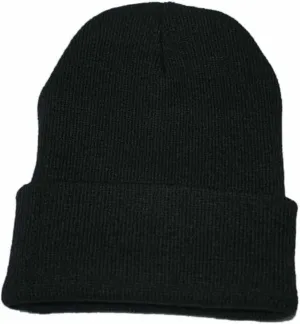 Winter Trawler Watch Hat Knit Cuff Roll up Edge Cap Knit Cuff Short Fisherman Warm Hats for Men Women