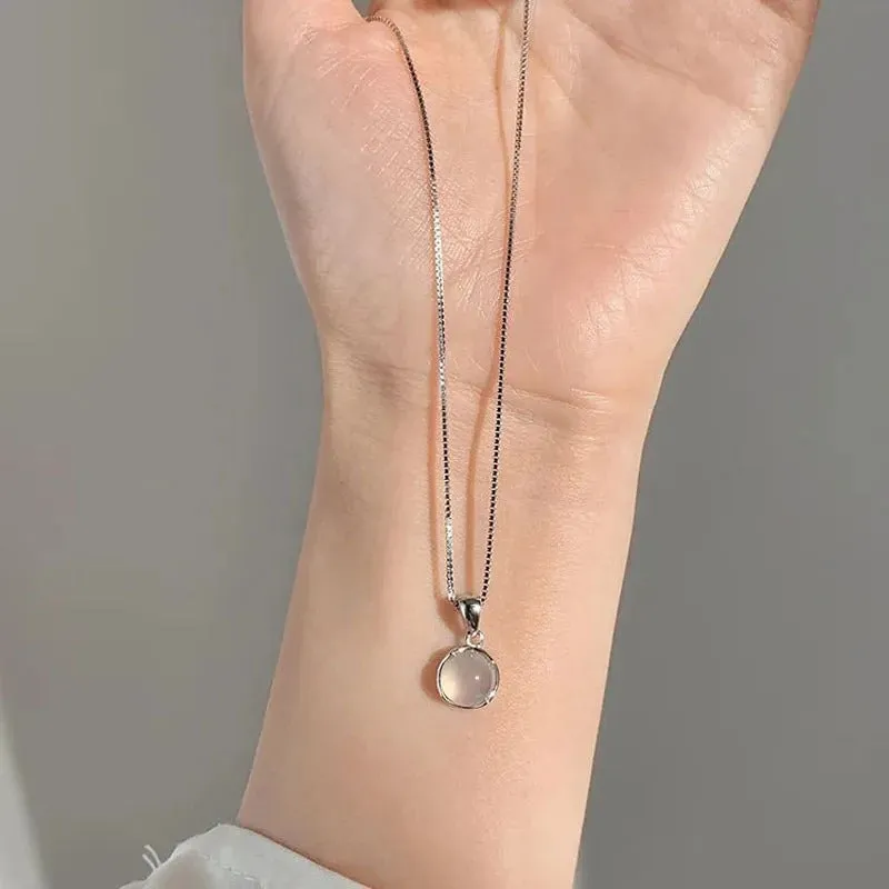 Women's Moonstone Pendant Necklace