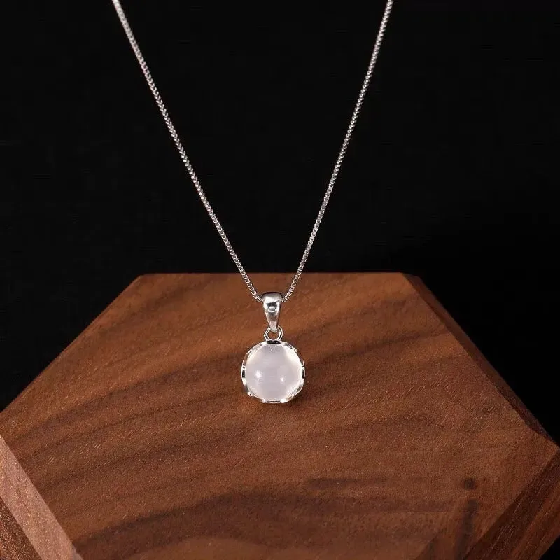 Women's Moonstone Pendant Necklace