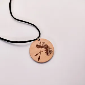 Wooden Essential Oil Diffuser Necklace by The Hippie Homesteader, LLC