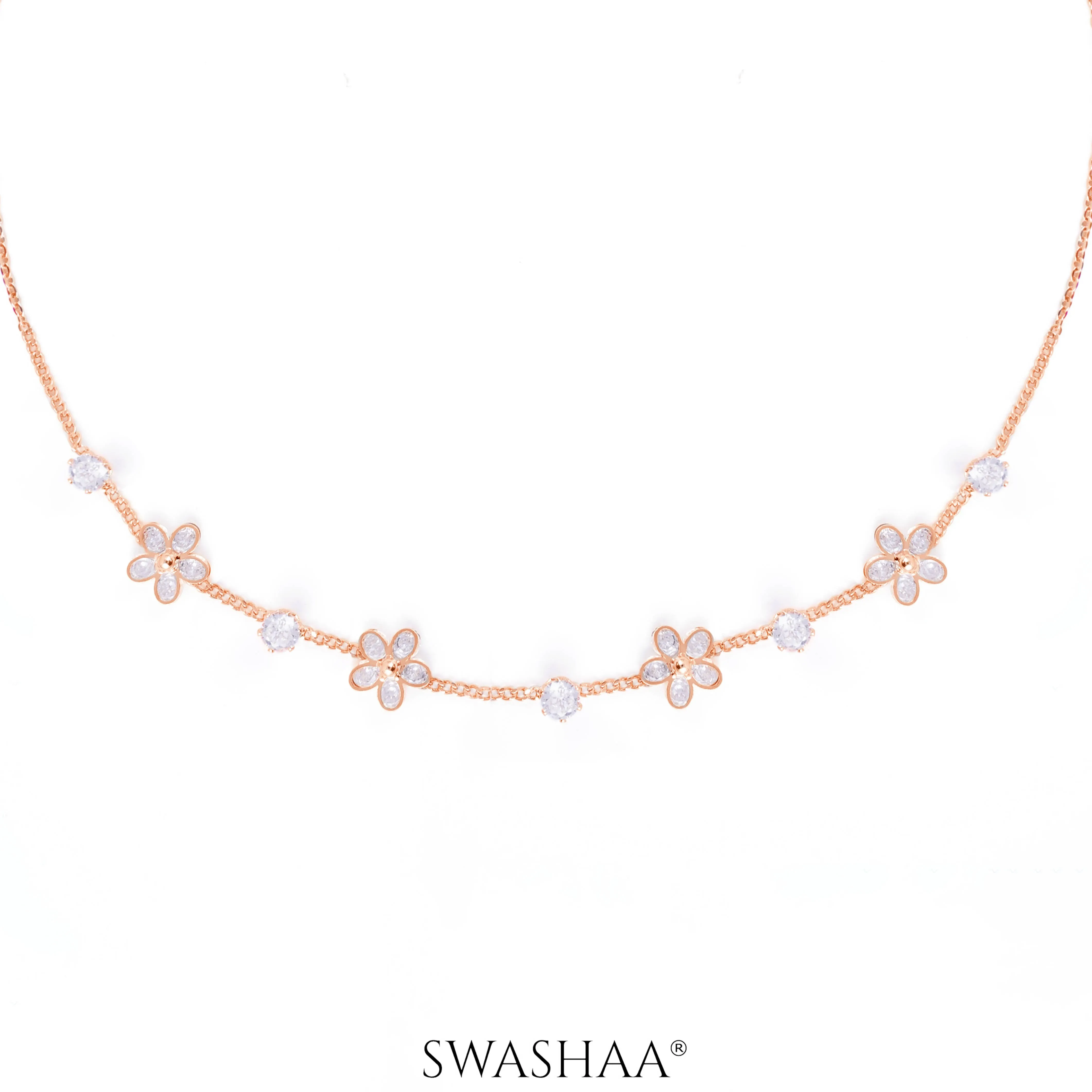 Zaaei Rosegold Plated Choker